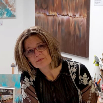 Julie Vatcher, fluid art teacher